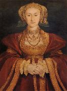 Hans Holbein Anne de Cleves reine d'Angleterre,quatrieme epouse d'Henri VIII Sweden oil painting artist